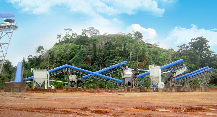 In Cameroon Kefid supply 200TPH granite crushing line