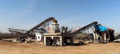 140TPH river gravel sand production line in Vietnam