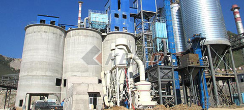 large output Calcite processing mill production line